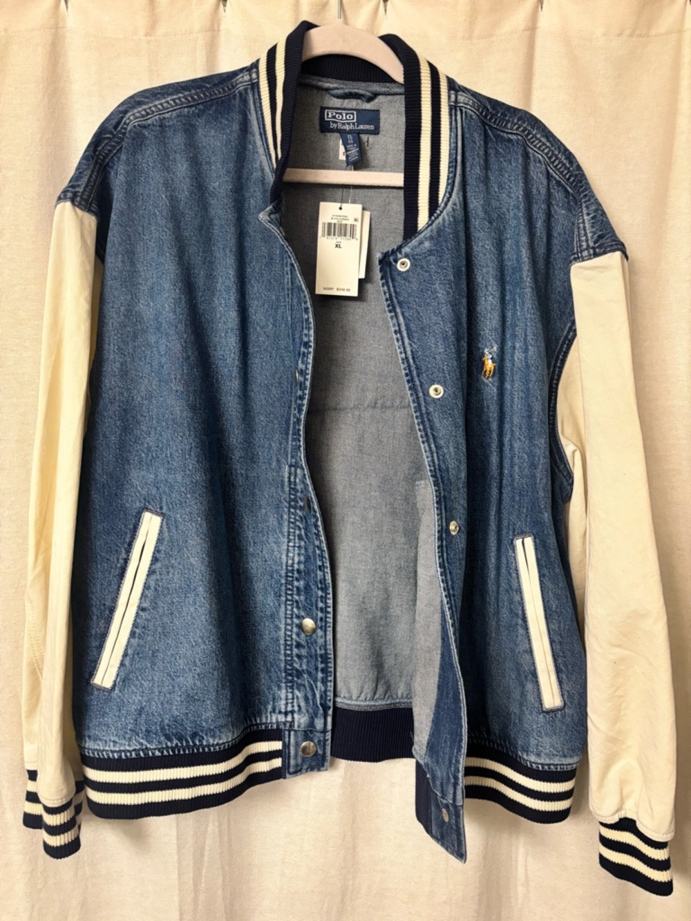 Polo Ralph Lauren Logo Flag Bomber jacket